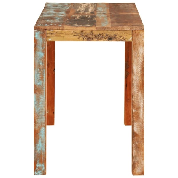 vidaXL Spisebord 110x55x76 cm gjenvunnet heltre