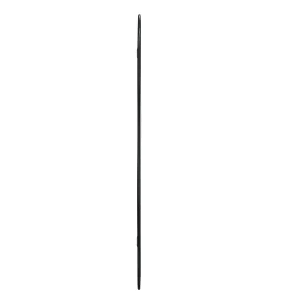 vidaXL Veggspeil svart 70x30 cm