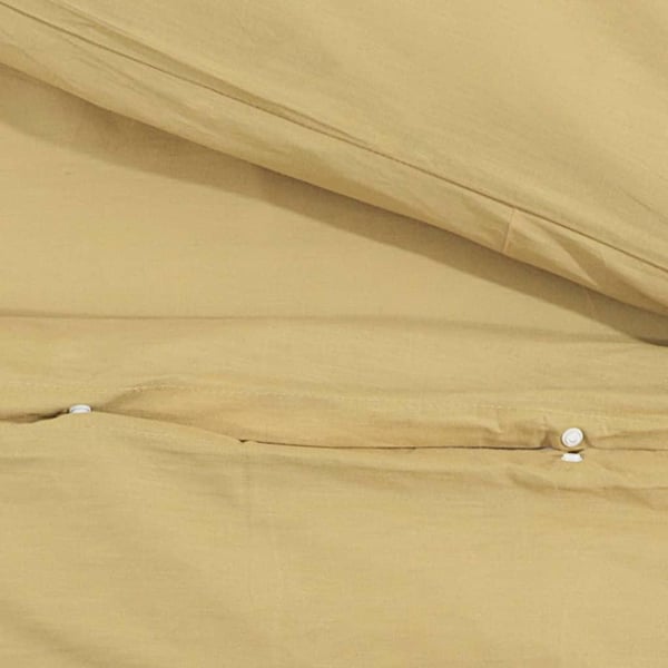 vidaXL Bäddset taupe 200x200 cm lätt mikrofiber