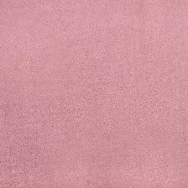 vidaXL bænk 108x79x79 cm velour lyserød