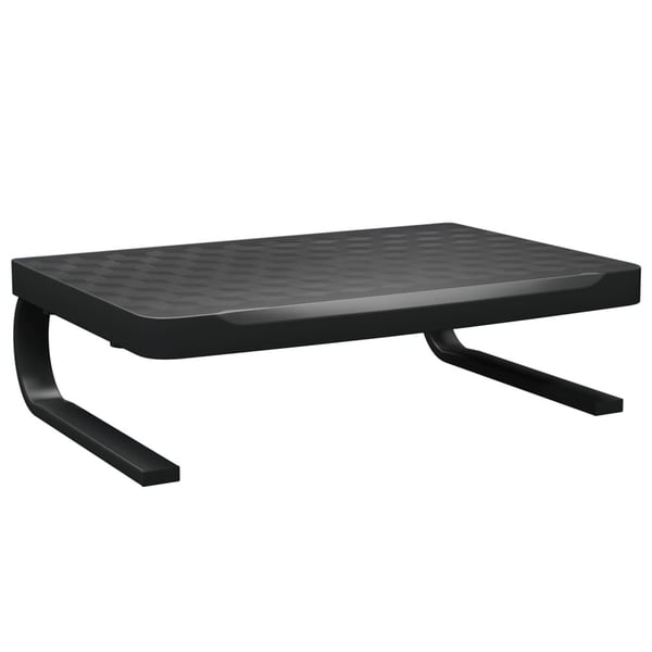 vidaXL Näyttöteline musta 37x28x11,5 cm