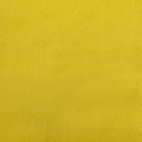 vidaXL bænk 108x79x79 cm velour gul
