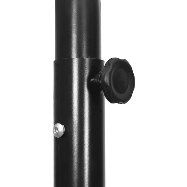vidaXL Basketballstativ hvit 282-352 cm polyeten