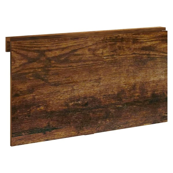 vidaXL Sammenleggbart veggbord røkt eik 100x60x56 cm konstruert tre