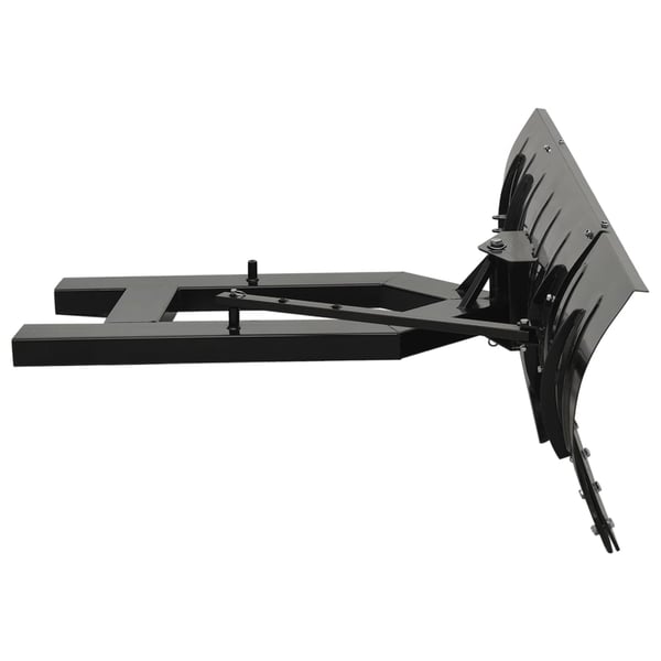 vidaXL Snøplog for gaffeltruck 200x48 cm svart