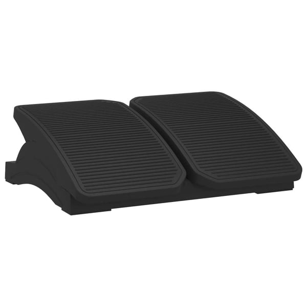vidaXL Fotstöd svart 43,5x32,5x10,5 cm