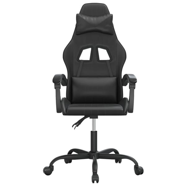 vidaXL Gamingstol svart konstläder