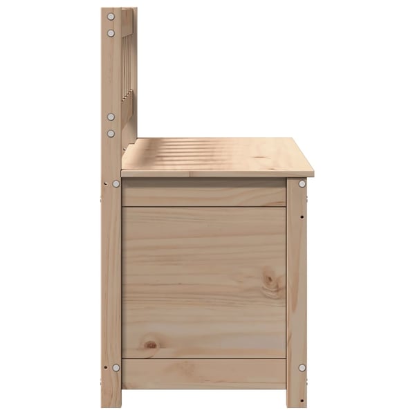 vidaXL Benk 110x41x76,5 cm heltre furu