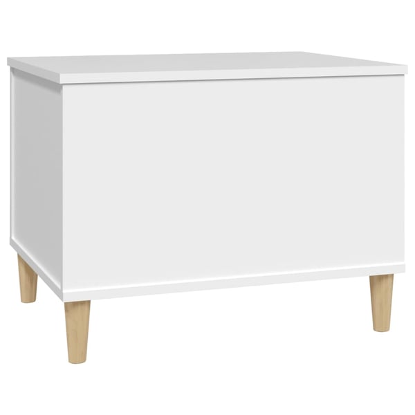 vidaXL sofabord 60x44,5x45 cm konstrueret træ hvid