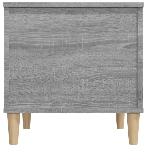 vidaXL sofabord 60x44,5x45 cm konstrueret træ Grå sonoma-eg