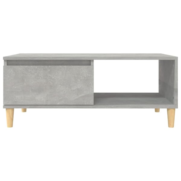 vidaXL sofabord 90x50x36,5 cm konstrueret træ betongrå