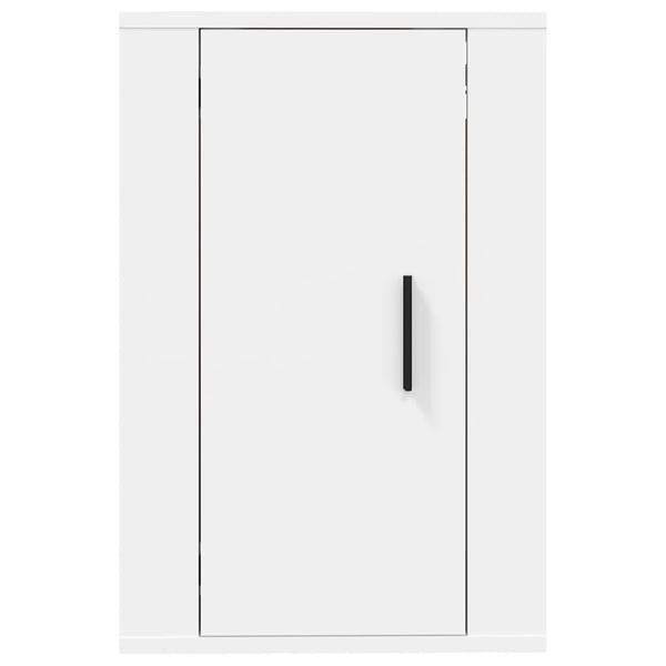 vidaXL Vegghengte TV-benker 2 stk hvit 40x34,5x60 cm