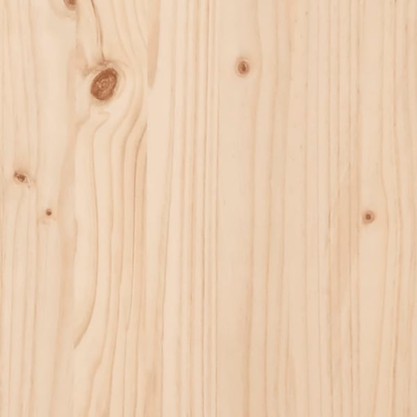 vidaXL Vegghyller 2 stk 110x11x9 cm heltre furu