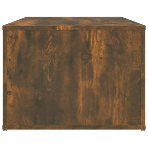 vidaXL Salongbord røkt eik 100x50x36 cm konstruert tre