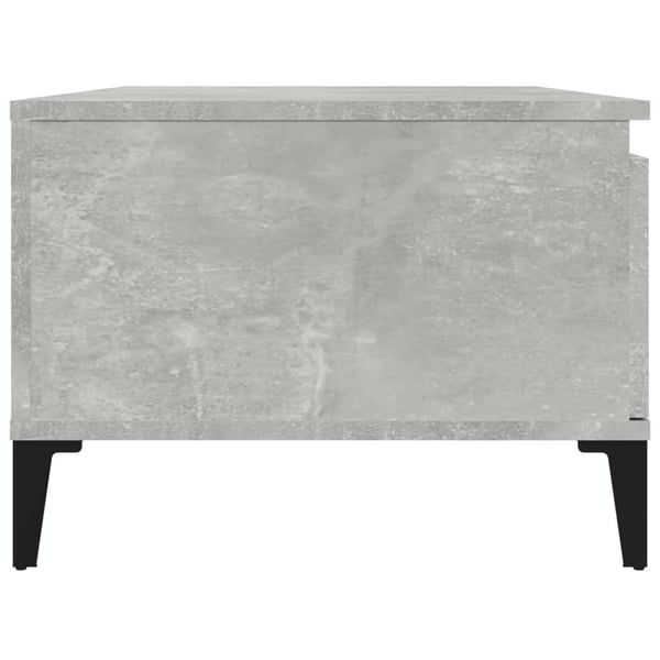 vidaXL sofabord 90x50x36,5 cm konstrueret træ betongrå