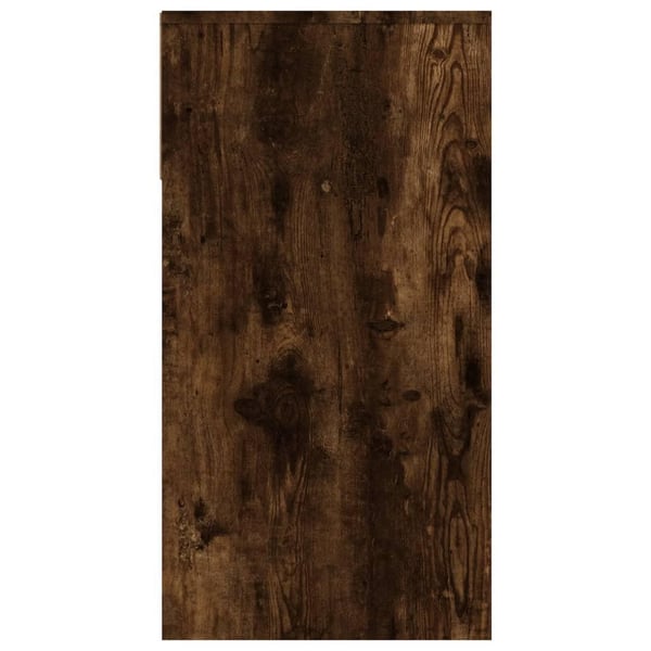 vidaXL Konsollbord sonoma eik 100x39x75 cm konstruert tre