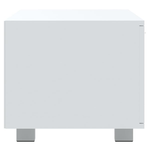 vidaXL Tv-bänk vit 120x40,5x35 cm konstruerat trä