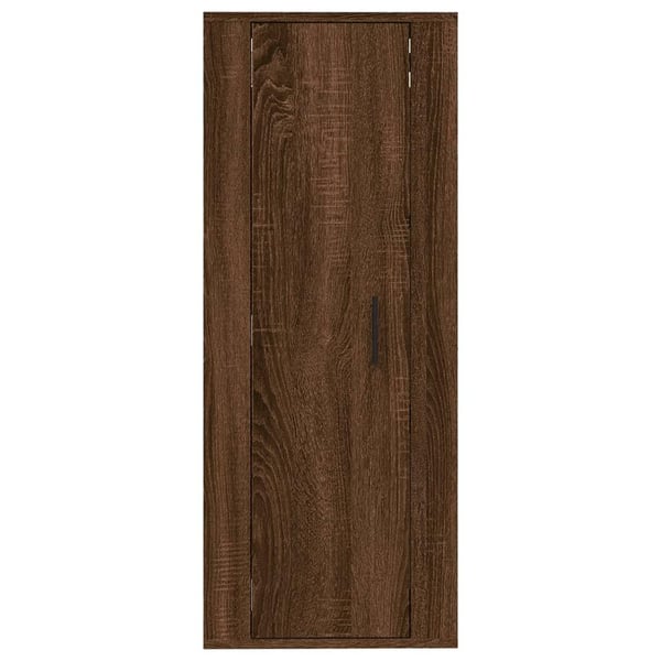 vidaXL Vegghengt TV-benk brun eik 40x34,5x100 cm