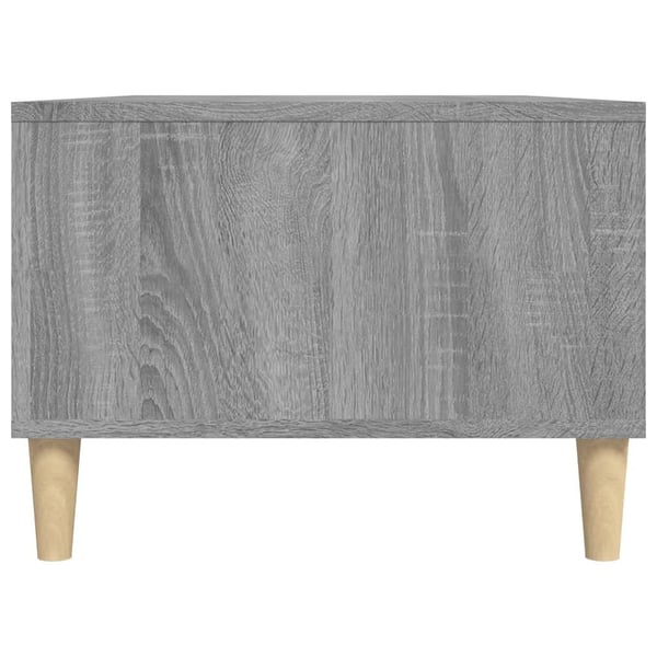 vidaXL Salongbord grå sonoma 90x50x36,5 cm konstruert tre