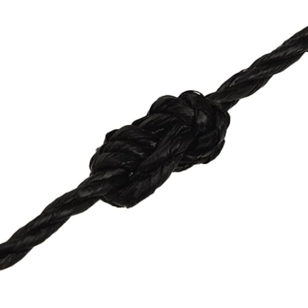 vidaXL Työköysi musta 8 mm 500 m polypropeeni