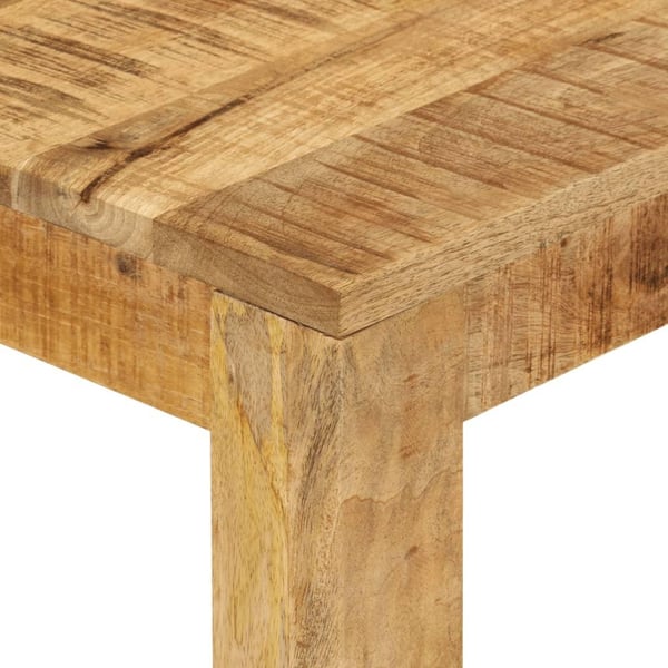 vidaXL Spisebord 110x55x76 cm heltre mango