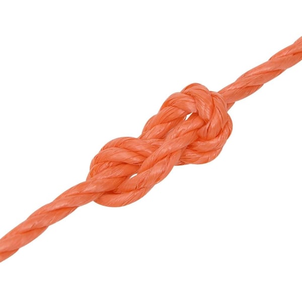 vidaXL Arbeidstau oransje 8 mm 25 m polypropylen