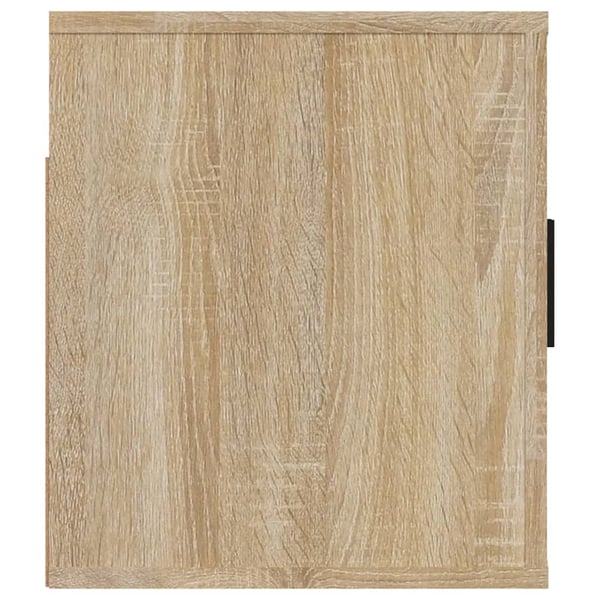 vidaXL Vegghengt TV-benk sonoma eik 100x34,5x40 cm