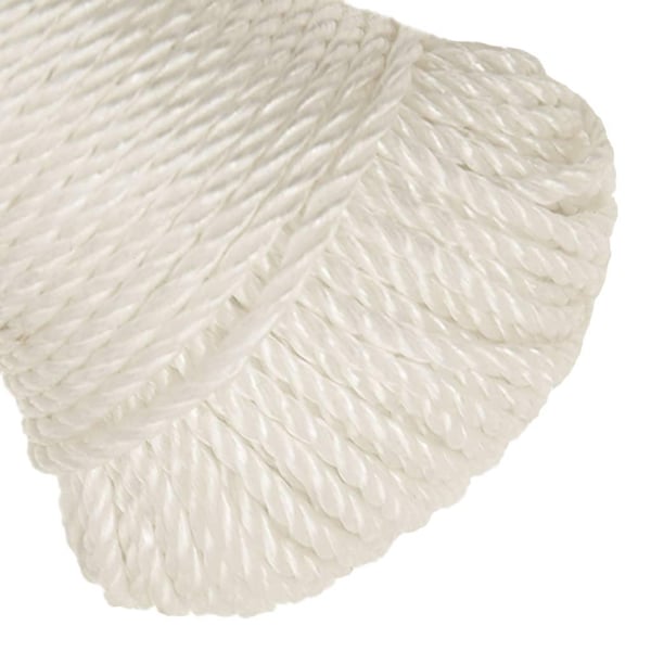 vidaXL arbejdsreb 3 mm 25 m polypropylen hvid