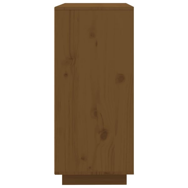 vidaXL Senkki hunajanruskea 60x35x80 cm täysi mänty