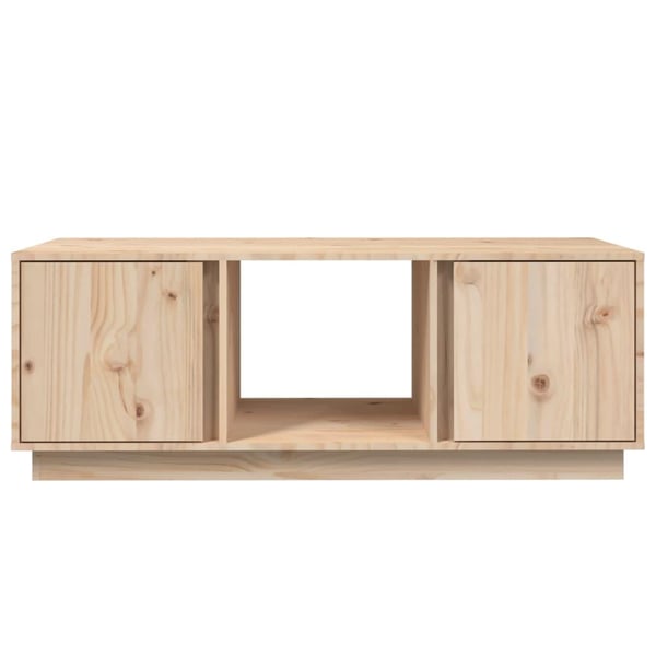 vidaXL Sohvapöytä 110x50x40 cm täysi mänty