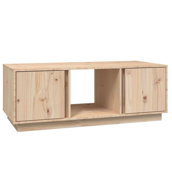 vidaXL Sohvapöytä 110x50x40 cm täysi mänty