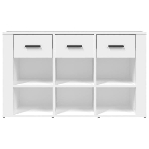 vidaXL Skjenk hvit 100x30x59,5 cm konstruert tre