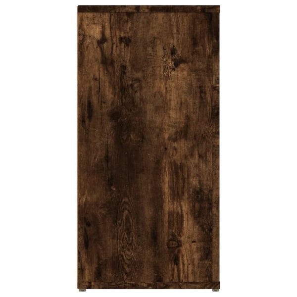 vidaXL Skjenk røkt eik 100x30x59,5 cm konstruert tre
