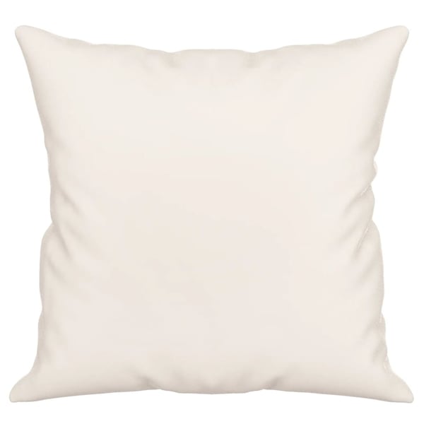 vidaXL pyntepuder 2 stk. 40x40 cm mikrofiberstof beige
