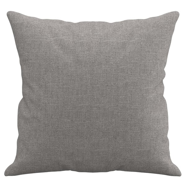 vidaXL pyntepuder 2 stk. 40x40 cm stof grå