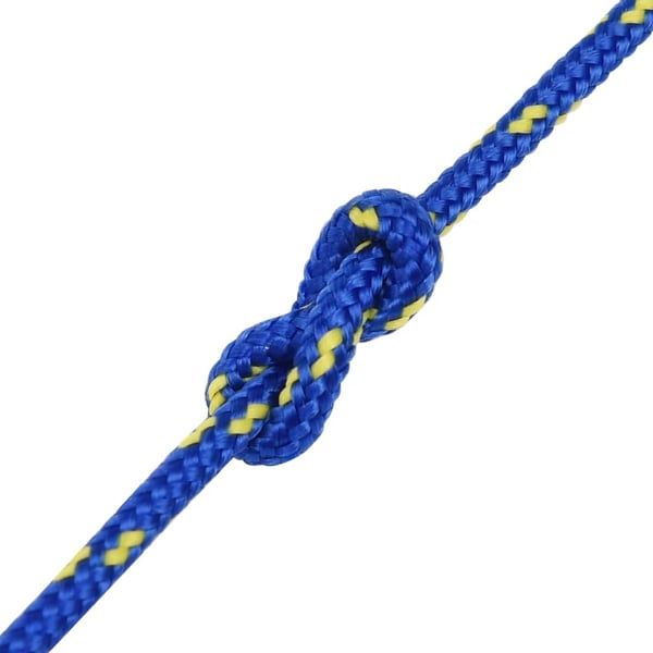 vidaXL Veneköysi sininen 5 mm 250 mm polypropeeni
