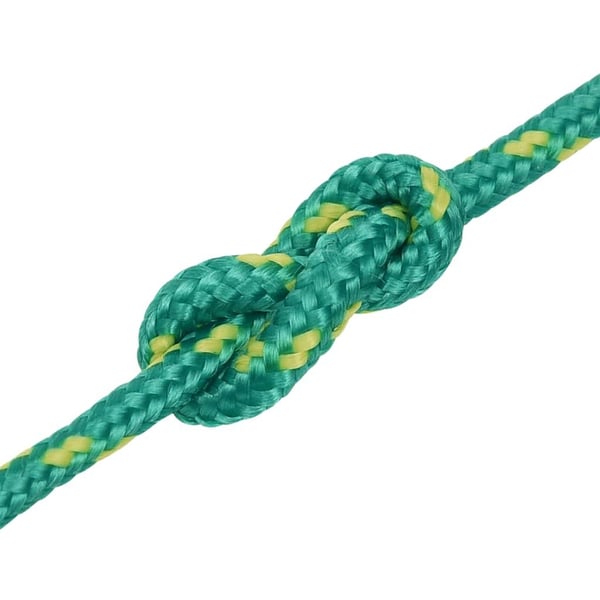vidaXL Båttau grønn 4 mm 100 m polypropylen