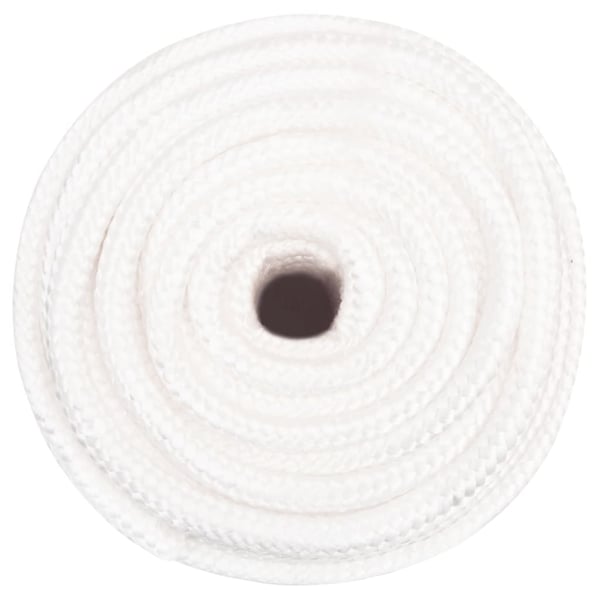 vidaXL Båttau helhvit 16 mm 250 m polypropylen