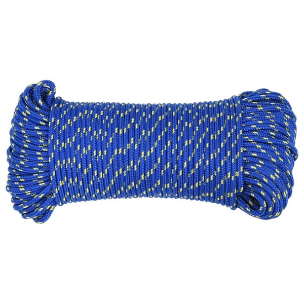 vidaXL Veneköysi sininen 3 mm 500 m polypropeeni