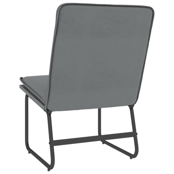 vidaXL loungestol 54x75x76 cm kunstlæder grå
