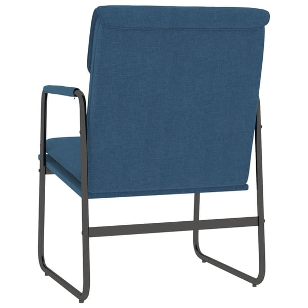 vidaXL loungestol 55x64x80 cm stof Blå
