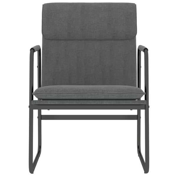 vidaXL loungestol 55x64x80 cm stof mørkegrå