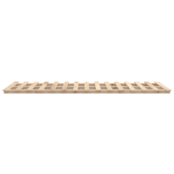 vidaXL Sengeramme 100x200 cm heltre furu