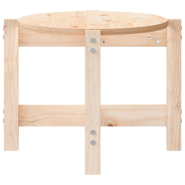 vidaXL sofabord 87x48x35 cm massivt fyrretræ