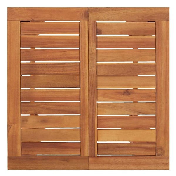 vidaXL Utendørs barbord 60x60x105 cm heltre akasie
