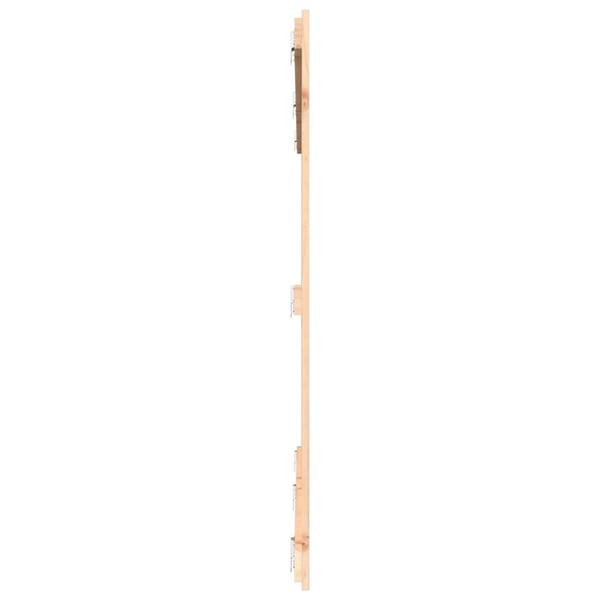 vidaXL sengegavl 204x3x110 cm massivt fyrretræ
