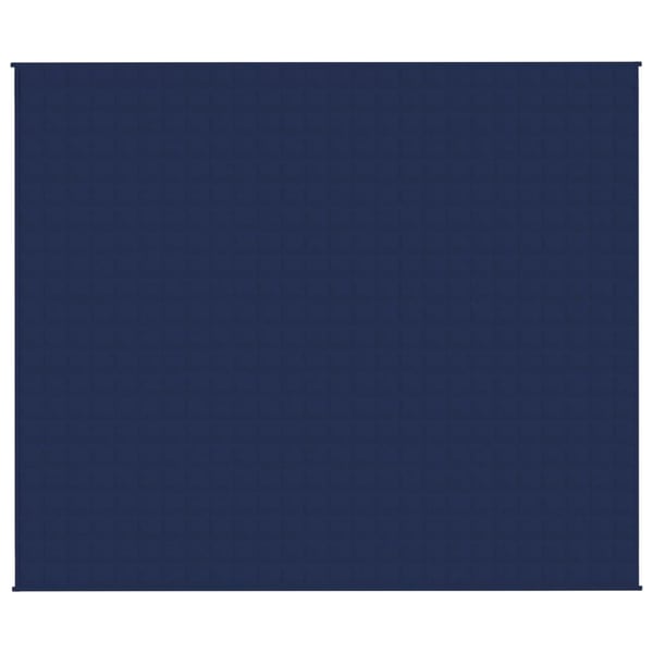 vidaXL Vektdyne blå 220x260 cm 15 kg stoff