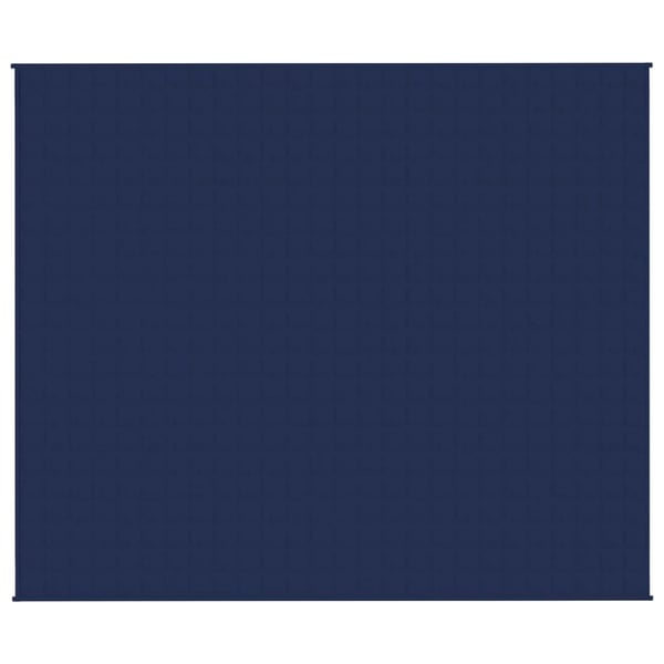 vidaXL Vektdyne blå 220x260 cm 15 kg stoff
