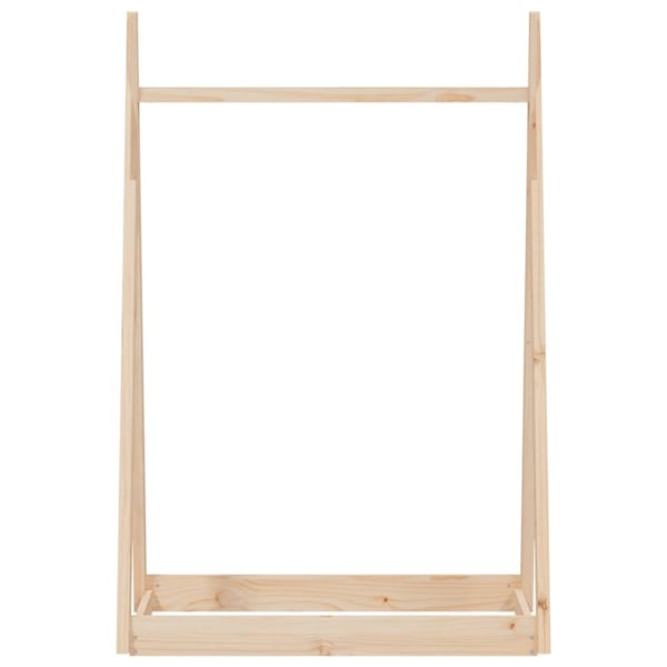 vidaXL Vaateteline 100x45x150 cm täysi mänty
