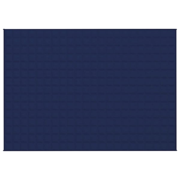 vidaXL Vektdyne blå 155x220 cm 7 kg stoff